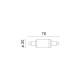  ΛΑΜΠΤΗΡAΣ LED R7S DIMMABLE 5W 3000K