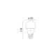 ΛΑΜΠΤΗΡAΣ LED E27 Day/Night Sensor 10W 6000K