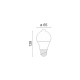  ΛΑΜΠΤΗΡAΣ LED E27 Motion Sensor 8W 6000K