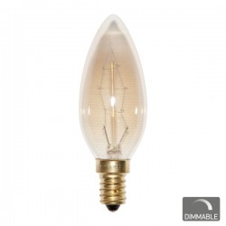  ΛΑΜΠΤΗΡAΣ E14 EDISON Dimmable 40W 2200K