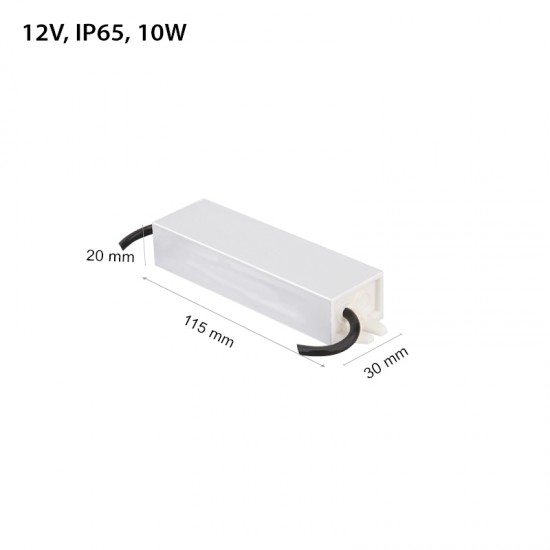  ΤΡΟΦΟΔΟΤΙΚΟ 12V DC 10W IP65 2R