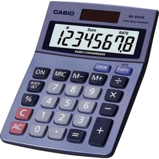  Αριθμομηχανή γραφείου JUST DESK CASIO MS-80VER II