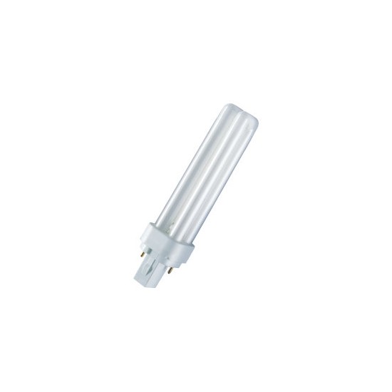  ΛΑΜΠΑ ΦΘΟΡΙΟΥ DULUX-D 18W/827 G24d-2 OSRAM