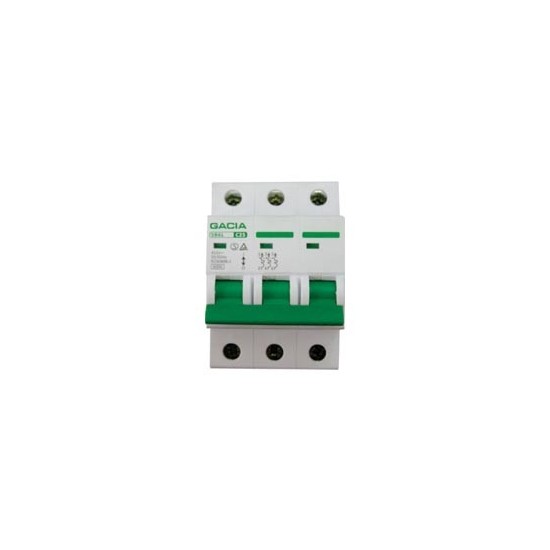  ΑΣΦΑΛΕΙΑ ΡΑΓΑΣ 3P C 10A 6kA 400V SB6L-3C10 GACIA