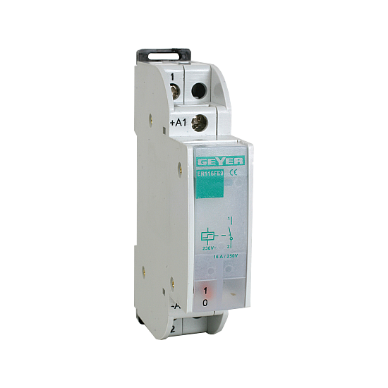 ΜΟΝΟΠΟΛΙΚΟ ΡΕΛΕ ΚΑΣΤΑΝΙΑΣ GEYER 230VAC 1A 1mod